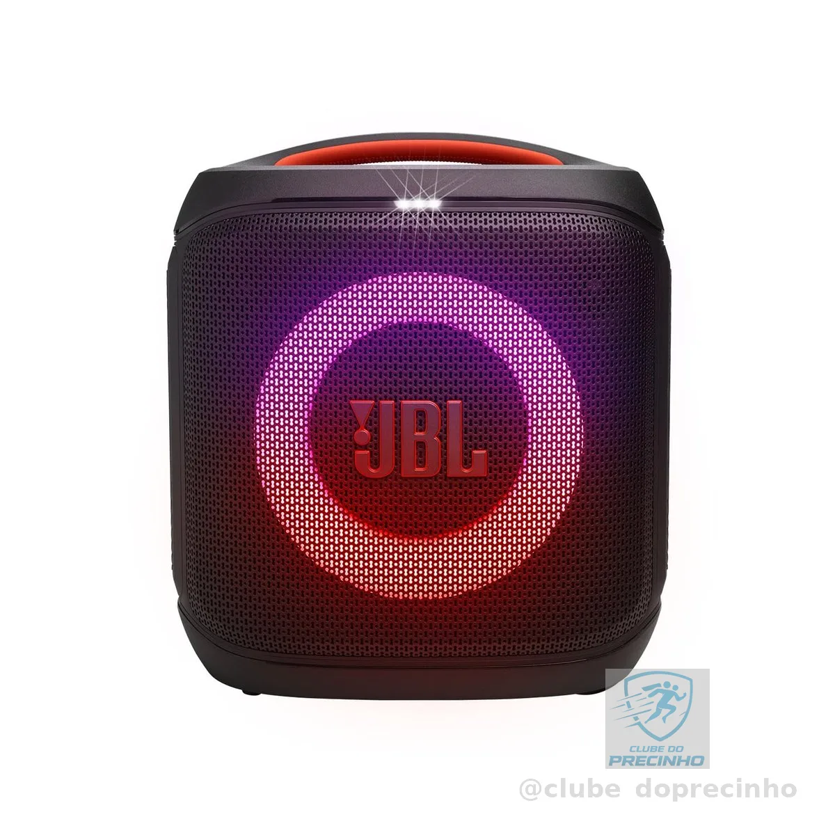 JBL, Caixa de Som, PartyBox Encore Essential 2, Show de Luzes, Bluetooth, Portátil, Resistente a Respingos, Bateria de até 15h, Som JBL Pro Sound, AI Sound Boost, 100 W RMS