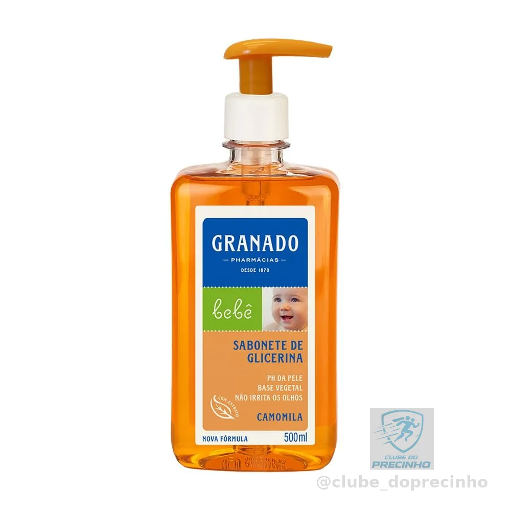 Granado Sabonete Líquido Bebê, Camomila, 500ml