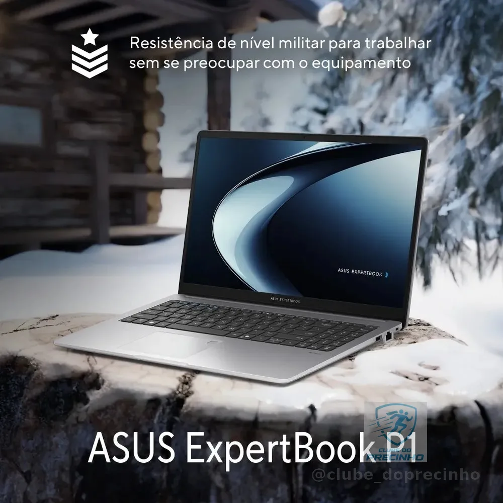 Note Asus Expertbook P1 Rz 5 8gb 512 Gb Ssd W11 Misty Grey