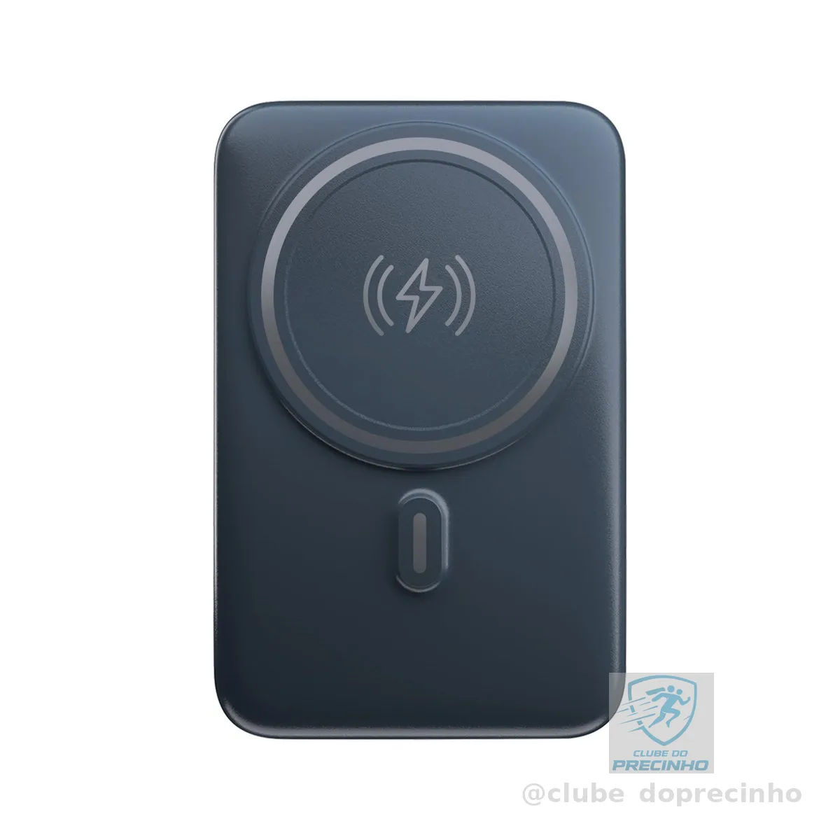 Geonav Power Bank, Carregador Portátil Universal por Indução 10.000mAh, Carregamento rápido*, Suporte Dobrável, Compatível com MagSafe®, PB10MAGSG, Cinza