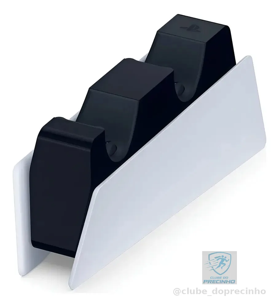 Base de Carregamento PlayStation DualSense para 2 Controles – Branco