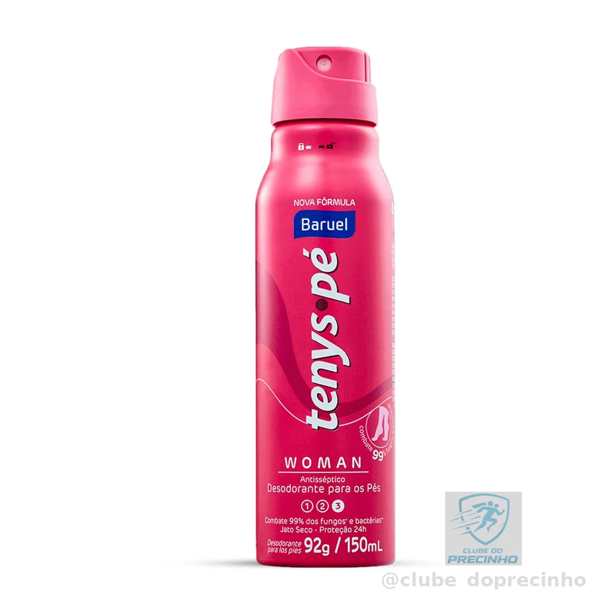 Tenys Pé Baruel Woman Jato Seco 92g - Desodorante para os pés