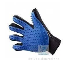 Luva Nano Magnético Tira Pelos Pets Cães Gatos True Touch Dc - Minymix
