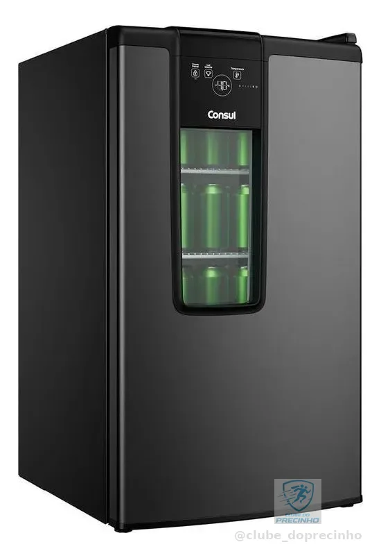 Cervejeira Consul Czd12mt Vertical Titanium 83l Frost Free Titanium 220v