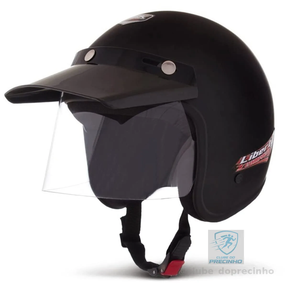 Pro Tork Capacete Liberty Compact 56 Preto Fosco