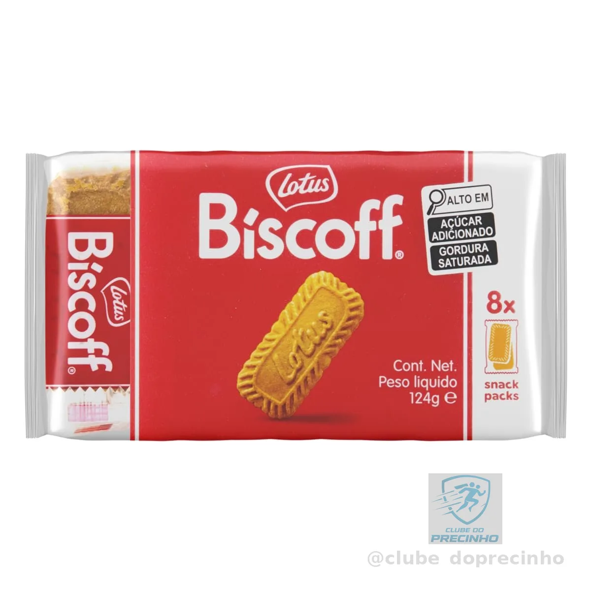 Lotus Biscoff Biscoito Doce Pacote 124G