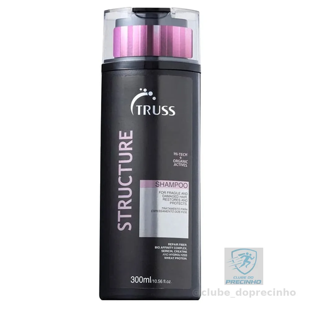 Truss Shampoo Structure | Fortalecimento e Reparação para Cabelos Fragilizados | 300ml