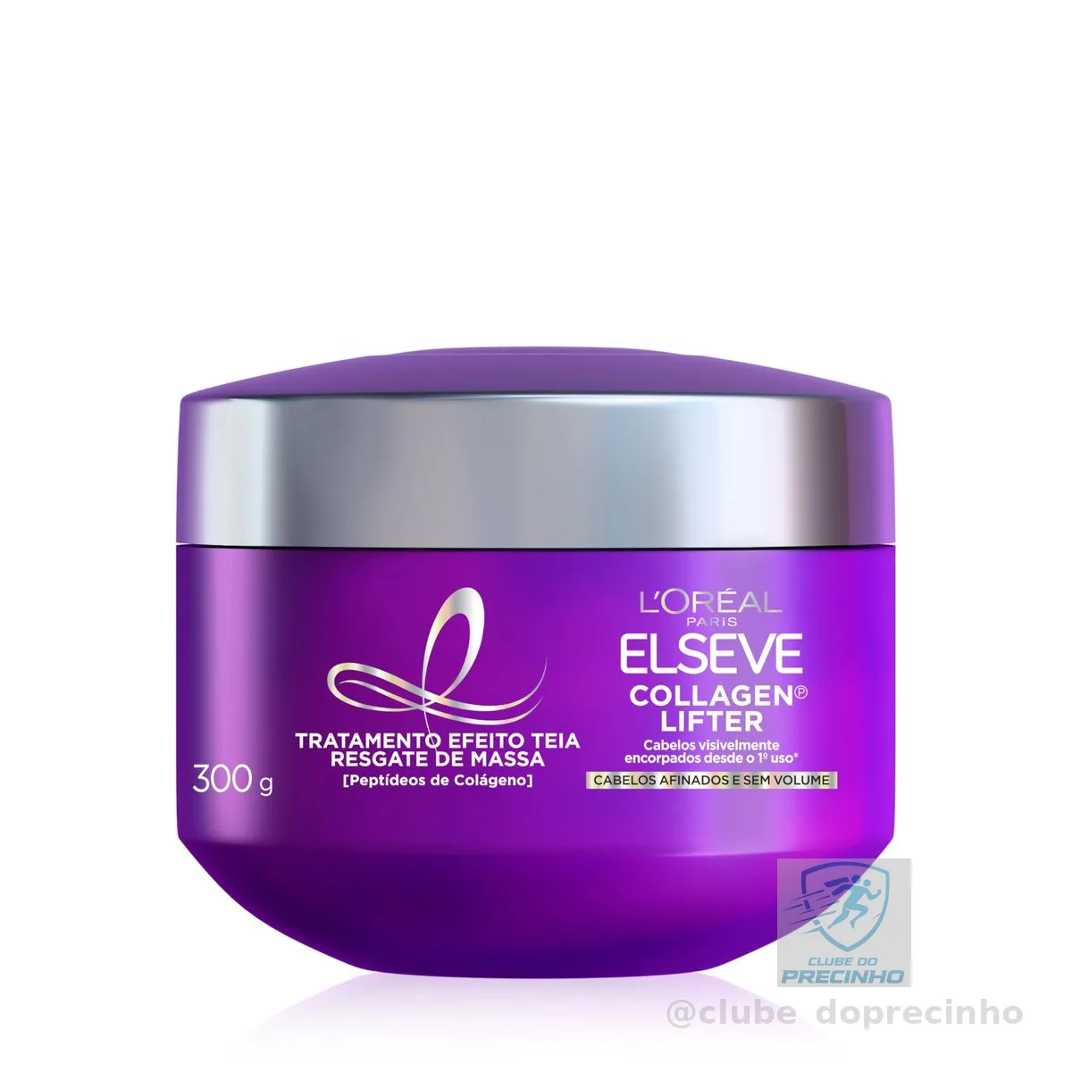 Máscara de Tratamento Elseve L'Oréal Paris Colágeno Encorpador 300g