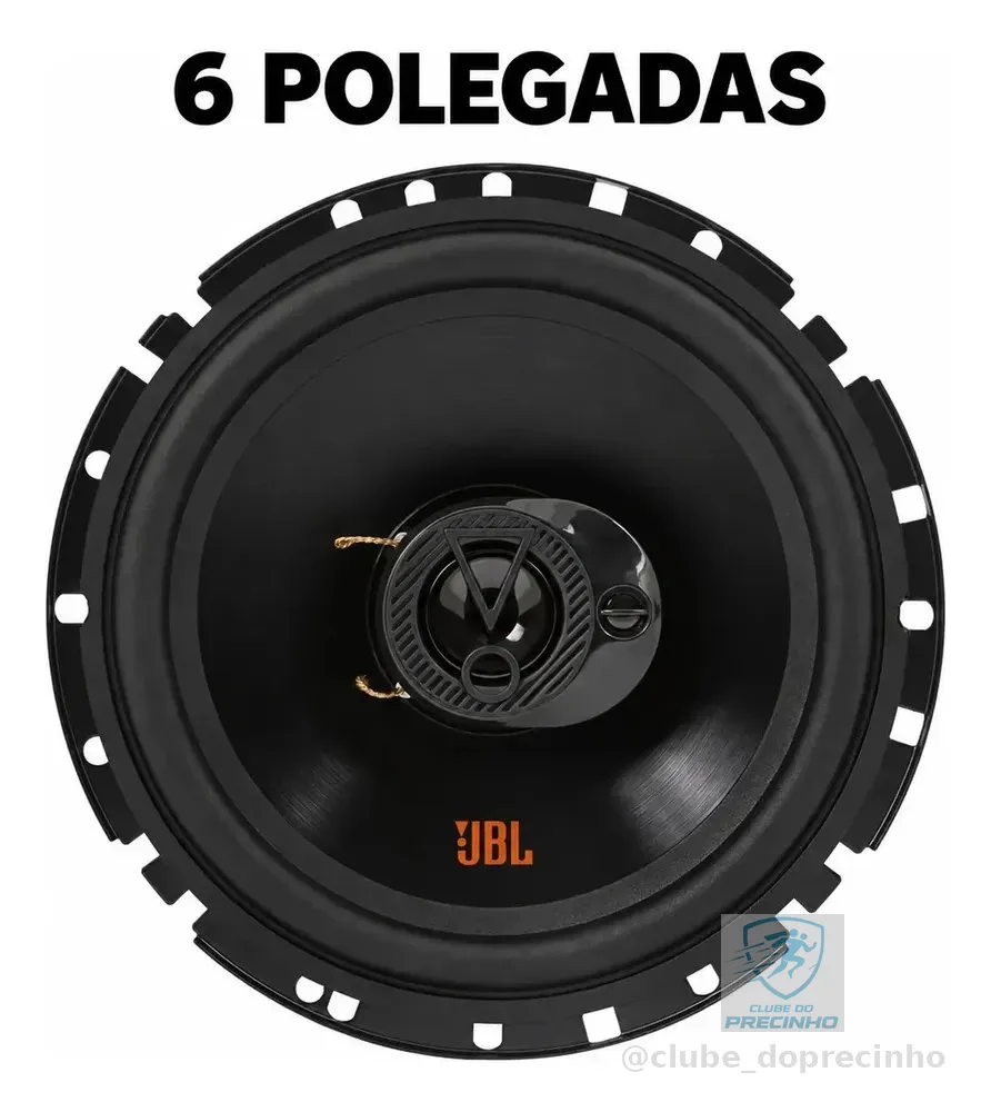 Alto Falante Jbl Triaxial 6trfx55 Flex4 110w Totais Cor Preto
