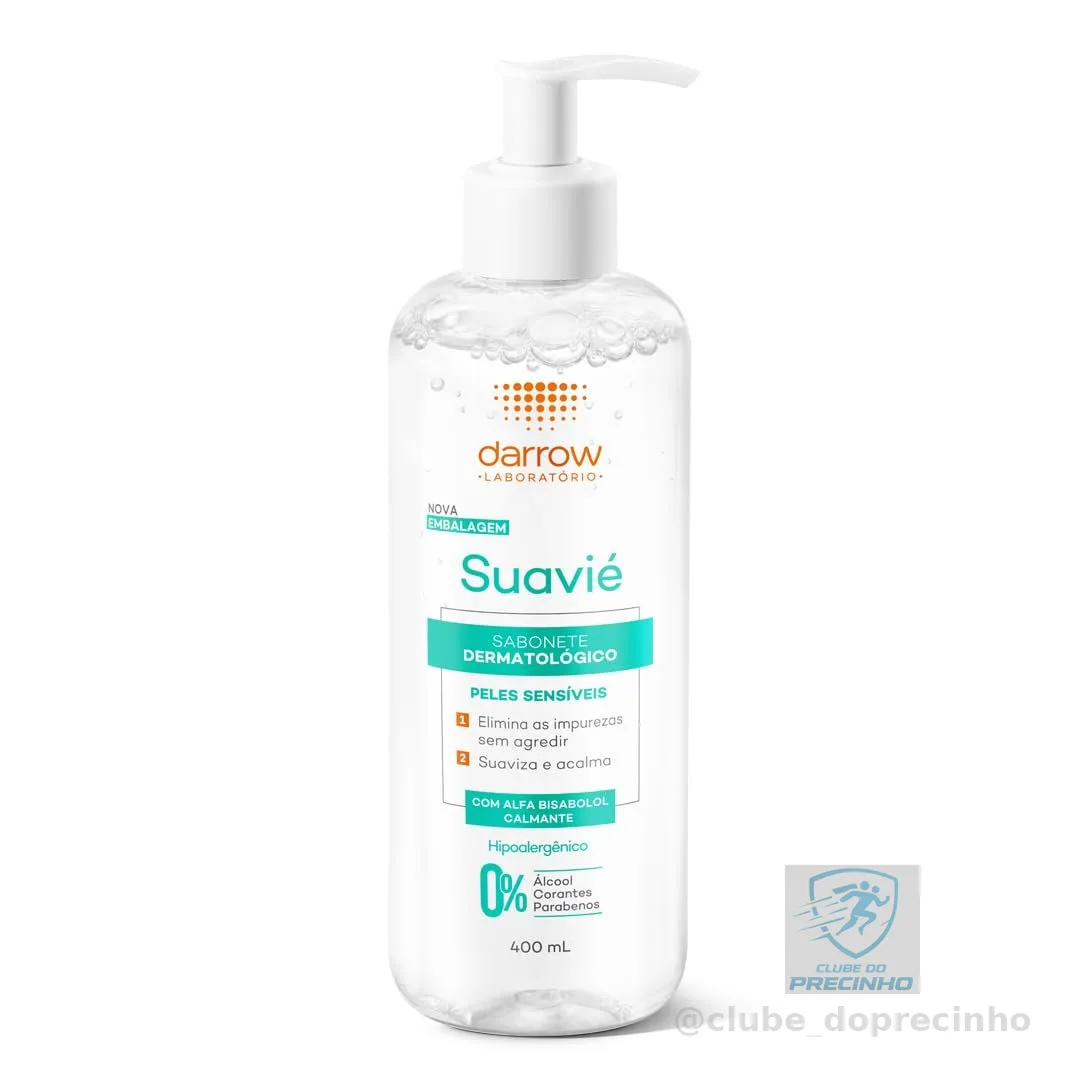 Darrow Suavié Sabonete Líquido Pele Sensível 400ml