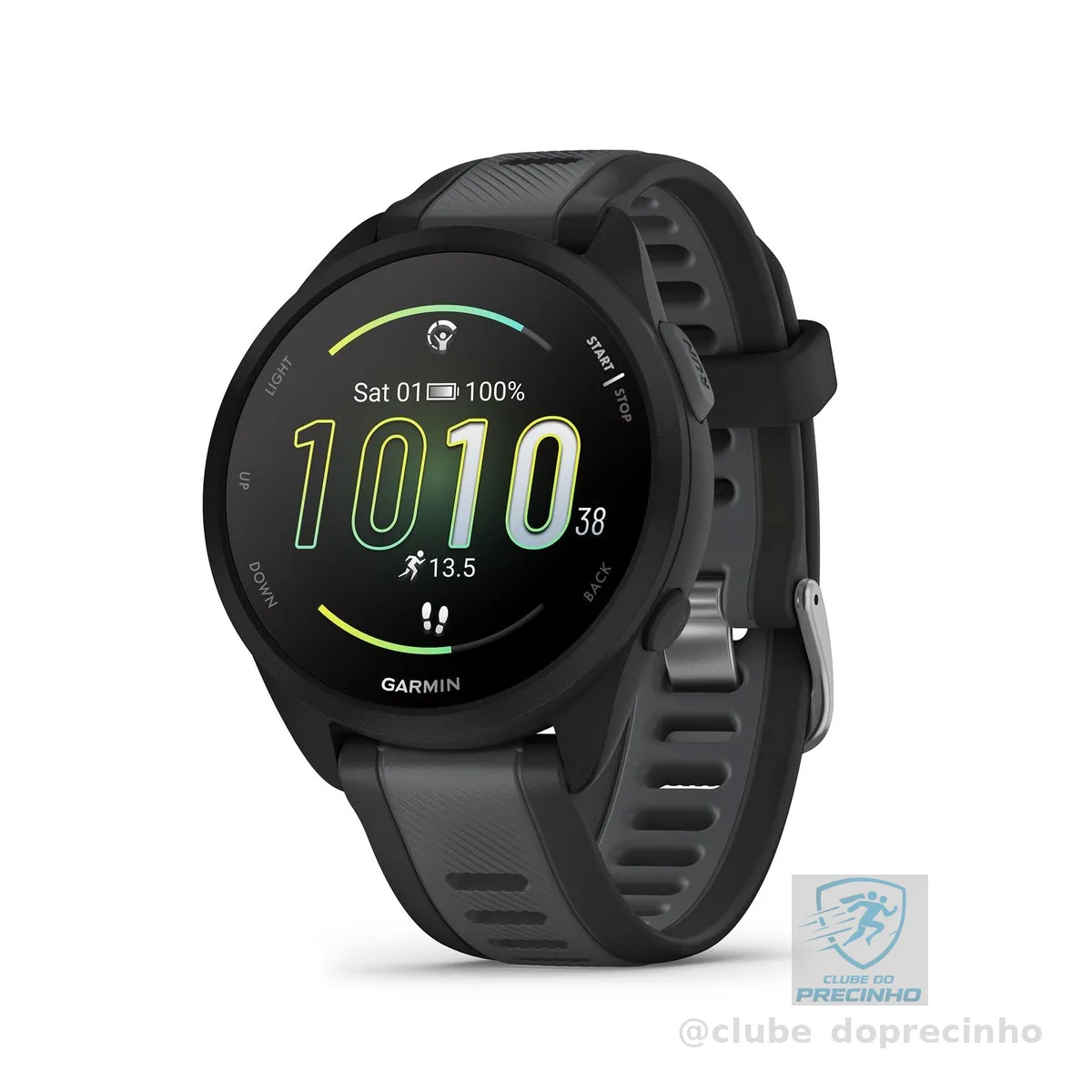 Garmin Relógio Forerunner 165 - 43mm com Monitor Cardíaco de Pulso e GPS