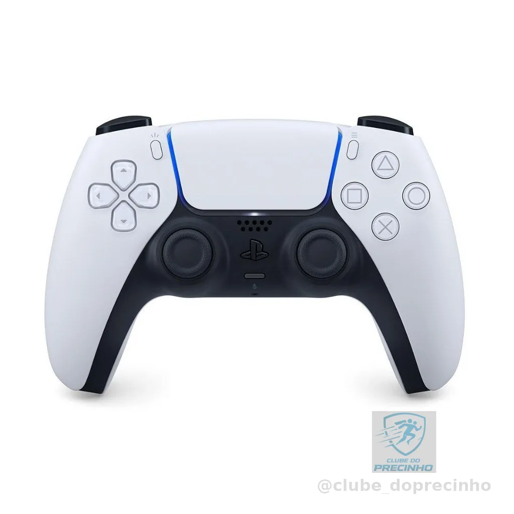 Controle Playstation 5 Sem Fio Dualsense Branco - PS5