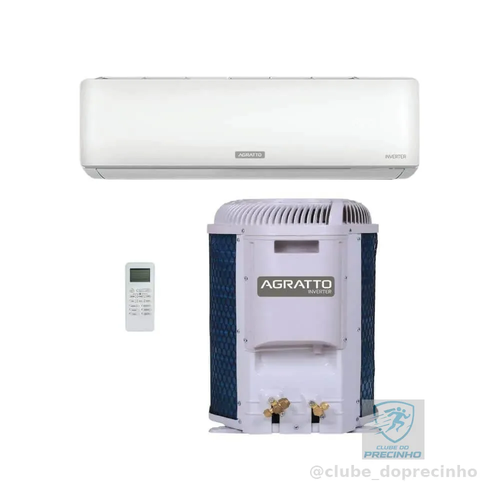 Ar Condicionado Split Inverter 12000 BTUs Agratto Zen Top Frio ZICST12F-02 - 220V