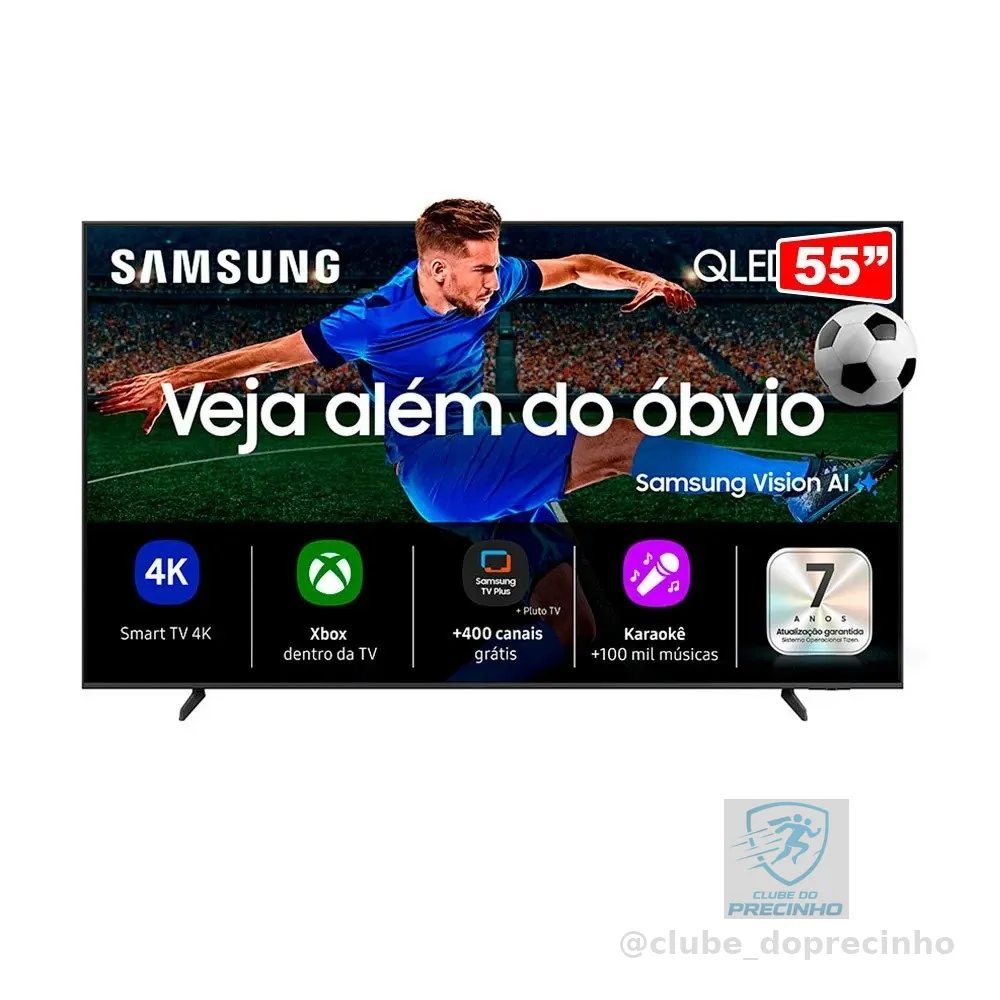 Smart Tv Samsung 55" QLED UTRA 4k Vision Ai QN55QEF1 HDR 130W