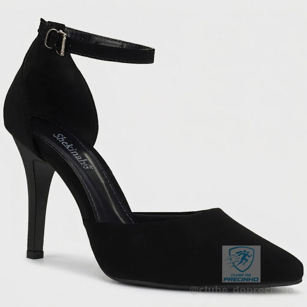 Sapato Feminino Shekinah Scarpin Bico Fino Salto Agulha Stiletto Confortável Moda