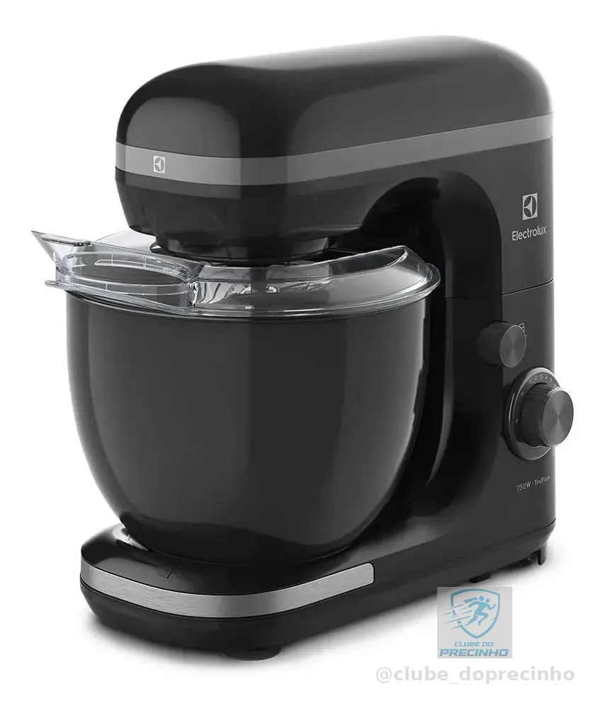 Batedeira Planetária EKM30 Preta Experience Com Tigela 5l 750w Electrolux