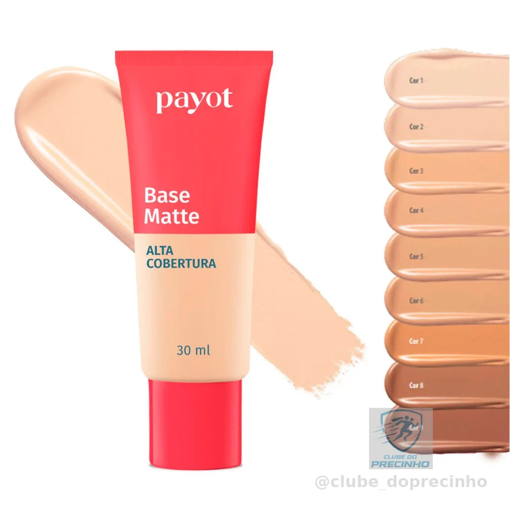 Nova Base Maquiagem Payot Matte Substituta Boca Rosa