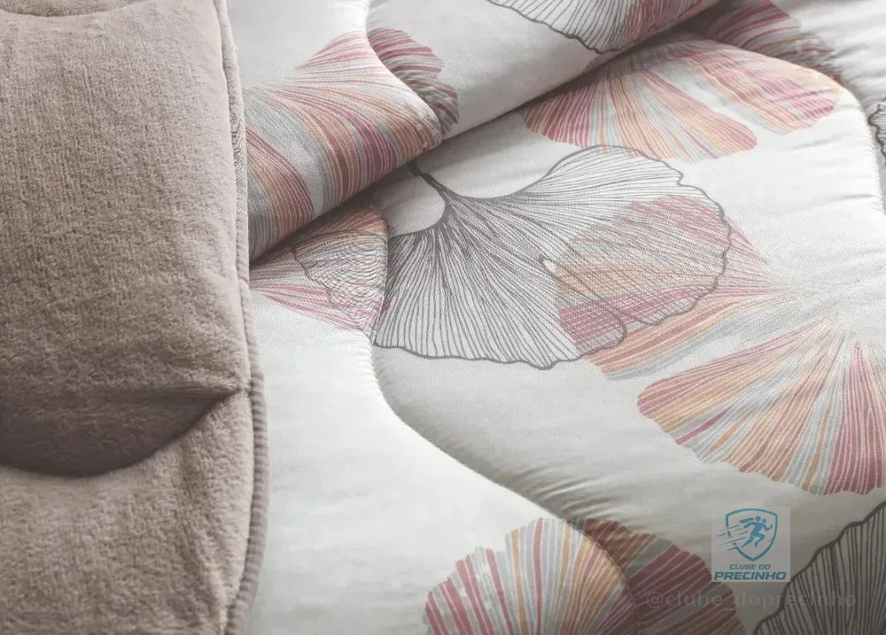 Coberdrom Edredom Grosso Dupla Face Blend Comfort Casal Altenburg