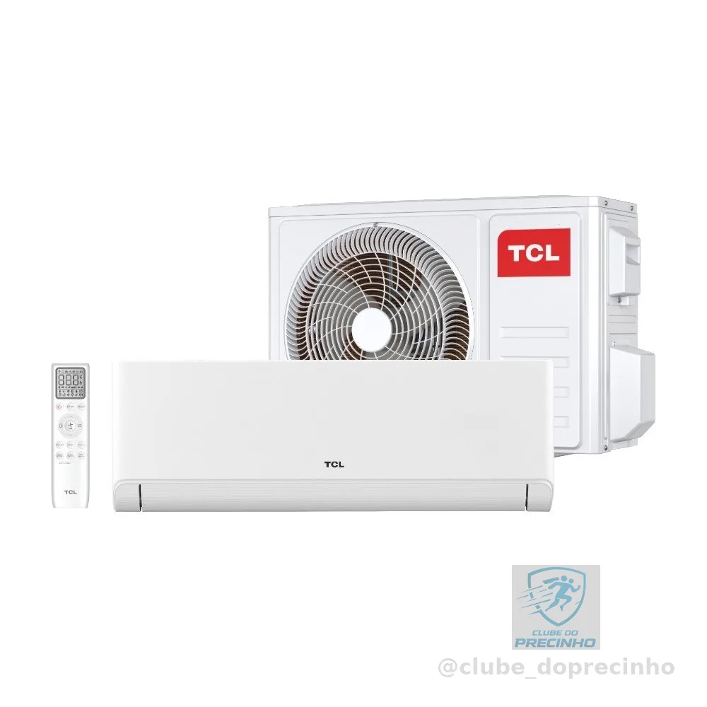 Ar Condicionado 24000 BTUs Split Hi Wall Inverter TCL Frio Breezein 220V