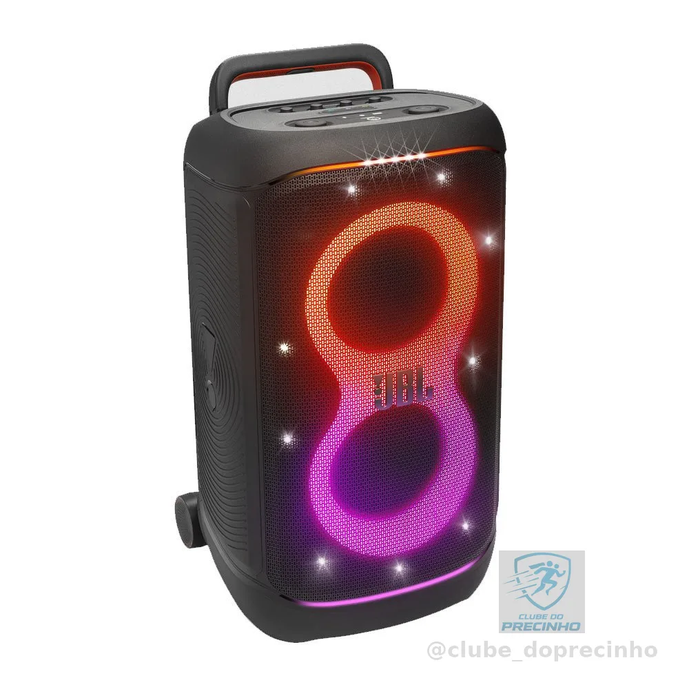 Caixa de Som  PartyBox 520 400W Bluetooth Bateria 15h Luzes JBL