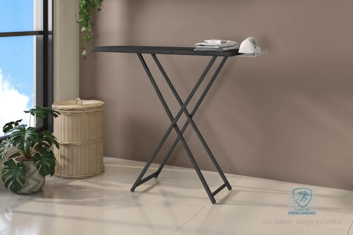 MESA DE PASSAR MADRI PT PRATA