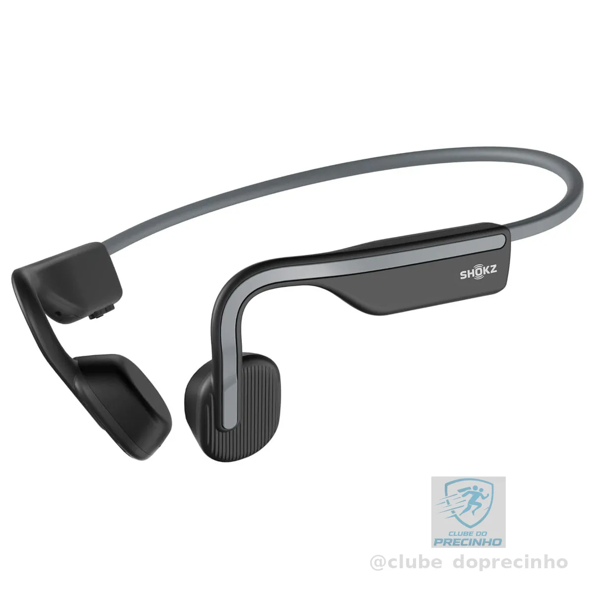 Shokz Fone de Condução Óssea OpenMove Cinza