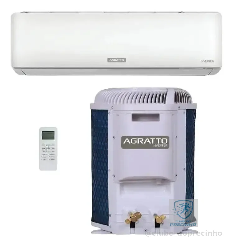 Ar Condicionado Split Inverter 12k Agratto Zen Top Fr 220v Branco 220v