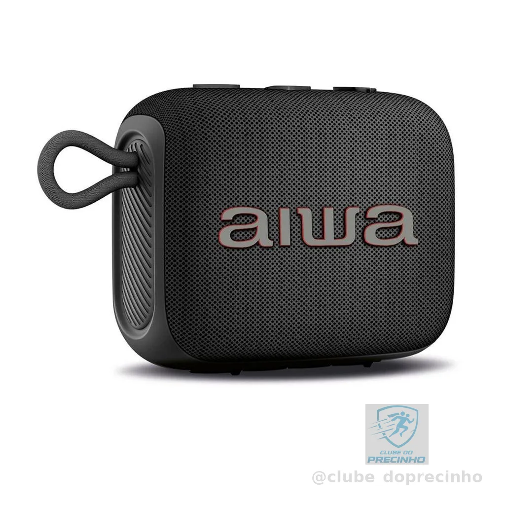 Caixa de Som AIWA AWS-SP-07-B Bluetooth 7W RMS IPX5