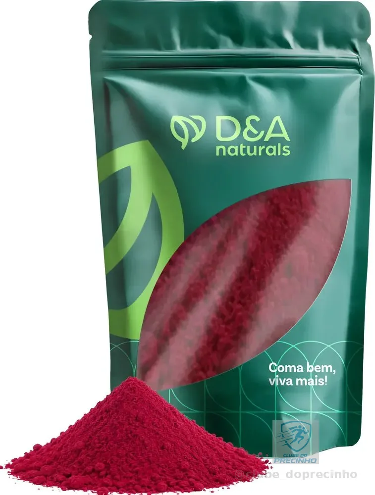 Beterraba Em Pó 100% Pura Premium 500g