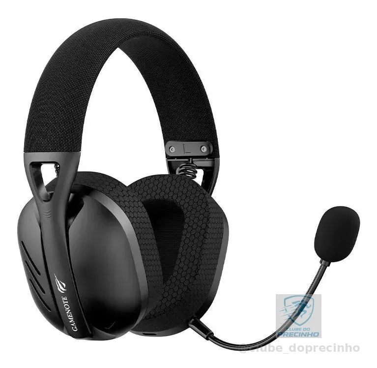 Headset Gamer Sem Fio Havit Fuxi H3 7.1 Surround Preto