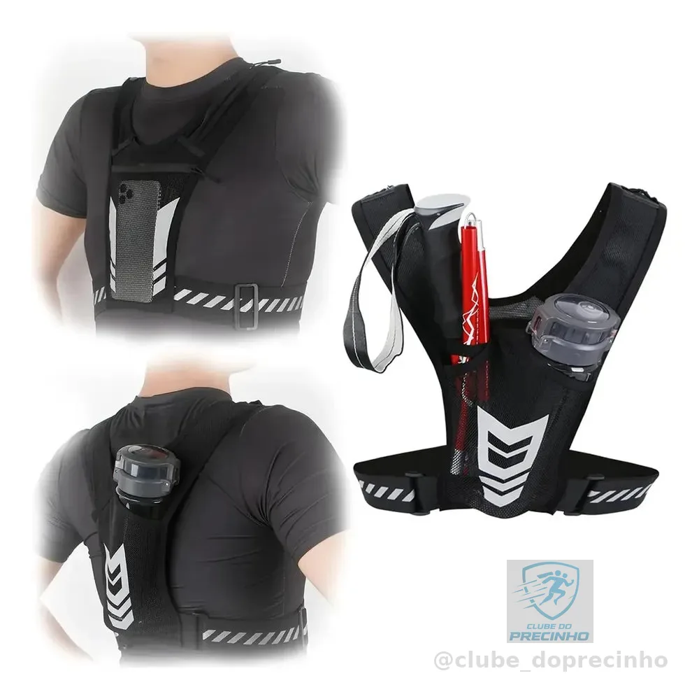 Bolsa Respirável Para Corrida Noturna Grande Capacidade