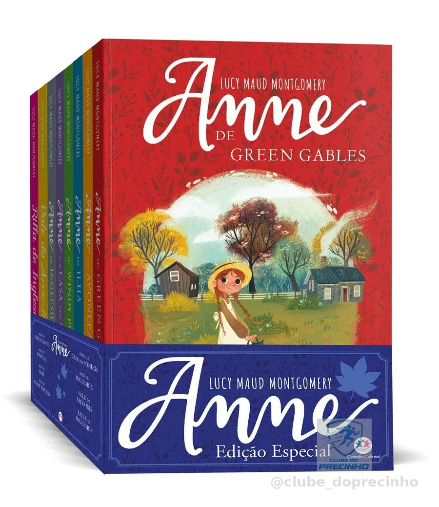 Coleção Anne de Green Gables com 8 livros mais Diário de aventuras