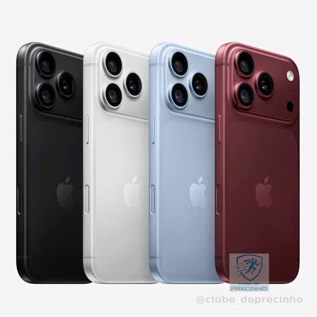 Celular Apple iPhone 18 Pro 256GB 512GB Câmera Tripla de 48MP Tela 6.3" Super Retina XDR 5G NFC