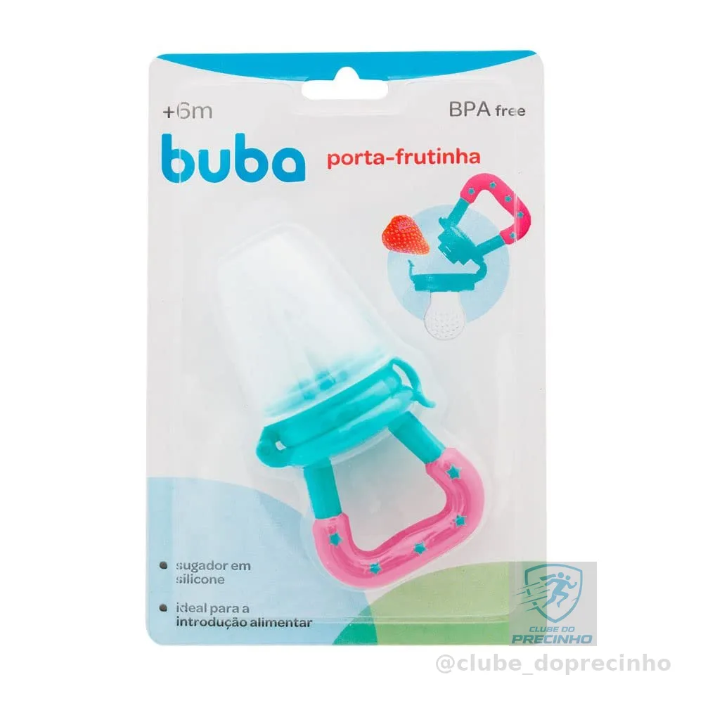Buba Porta Frutinha Buba Rosa