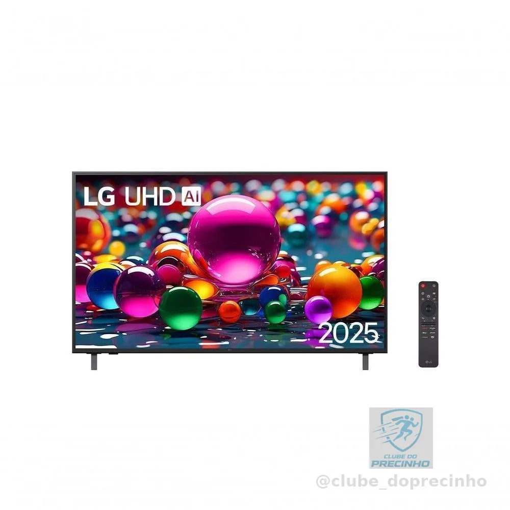 Smart LG UHD AI 4K UA85 de 60 Polegadas 2025 Bivolt