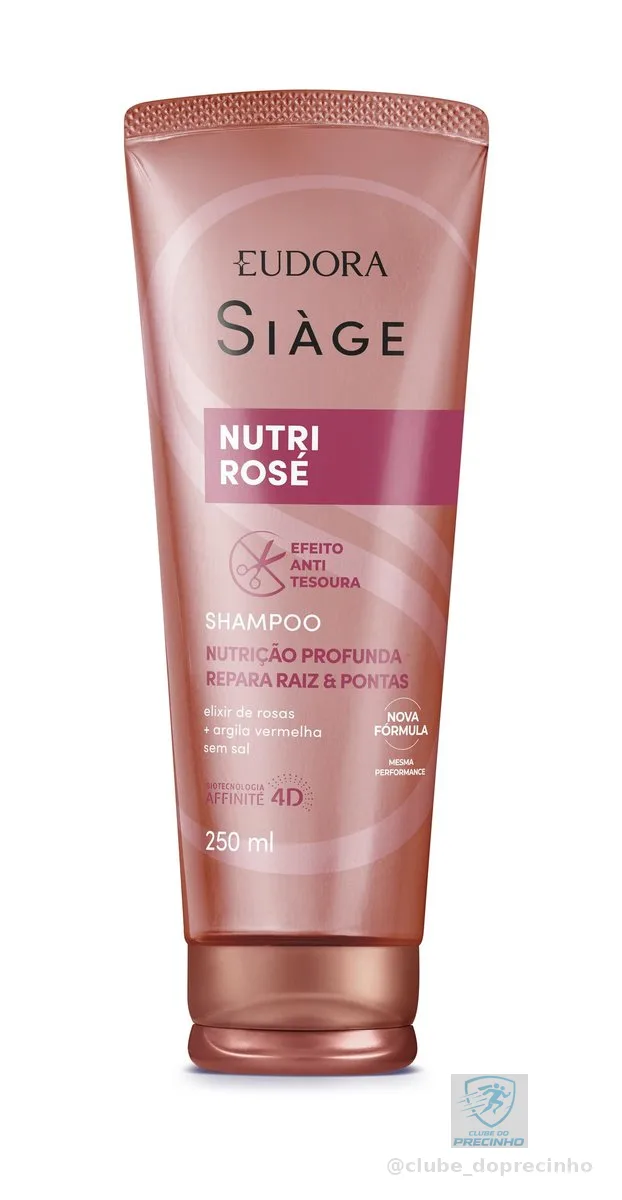 Eudora Siàge Shampoo Nutri Rose 250ml