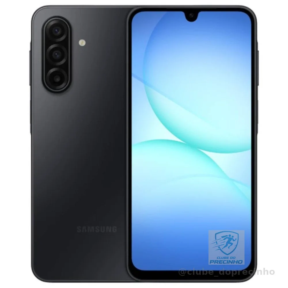 Smartphone A17 256GB 8GB RAM 4G Câmera Tripla Traseira 50 MP Samsung