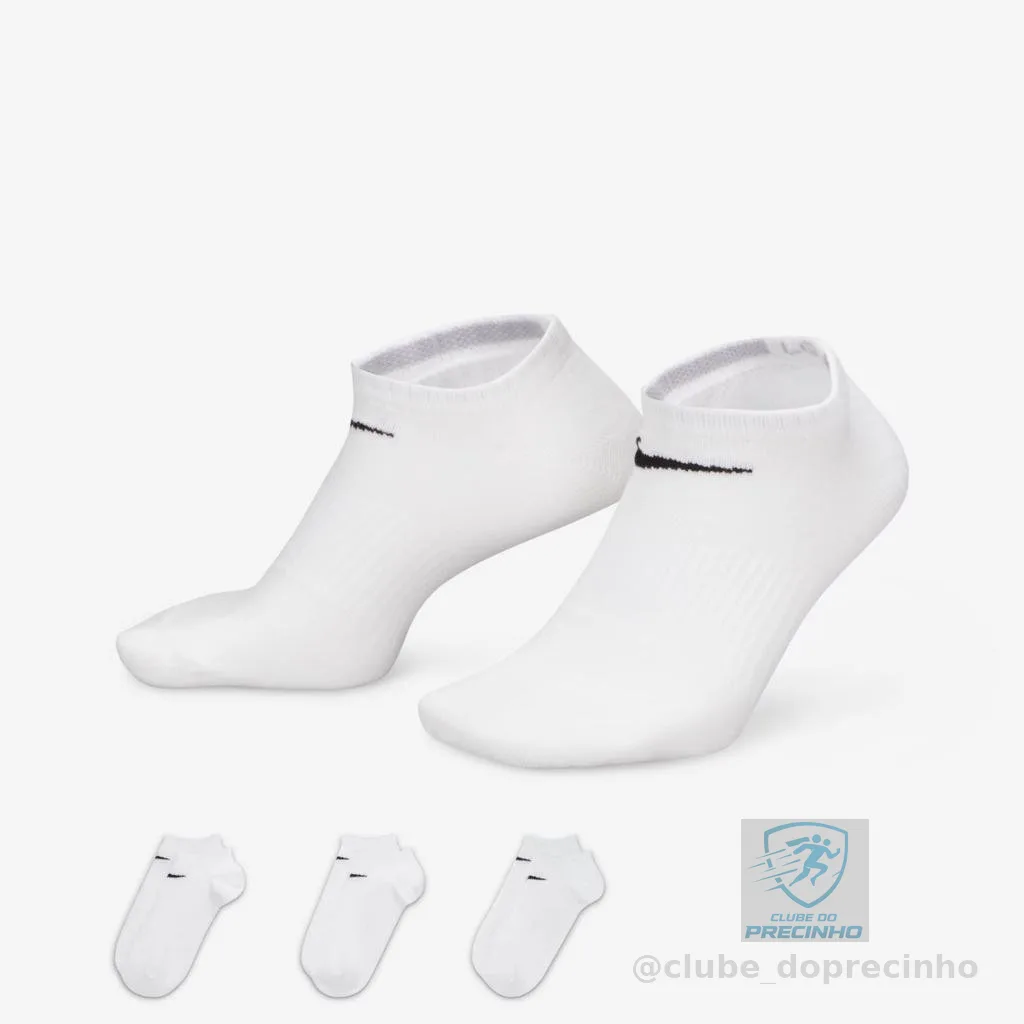 Meia Nike Lightweight 3 Pares