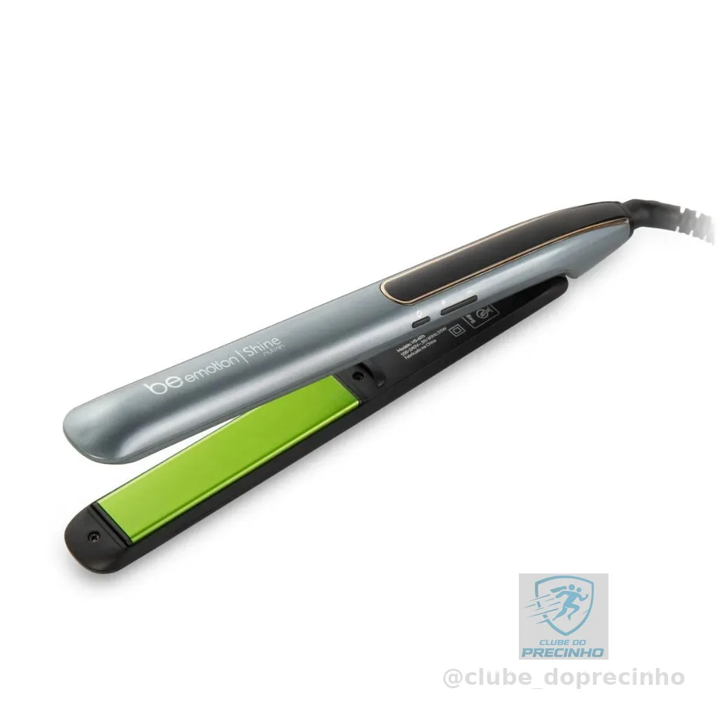 Prancha de Cabelo Shine Nutrah Be Emotion Polishop Bivolt