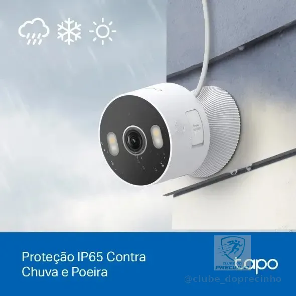 TP-Link Tapo C113 Câmera de Segurança Wifi 2K 3MP IP65 Interna Externa