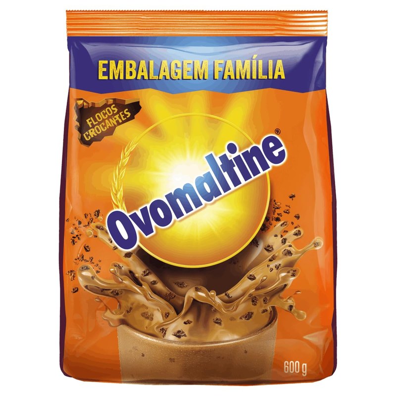 AB Brasil Achocolatado Com Flocos Crocantes Ovomaltine 600G