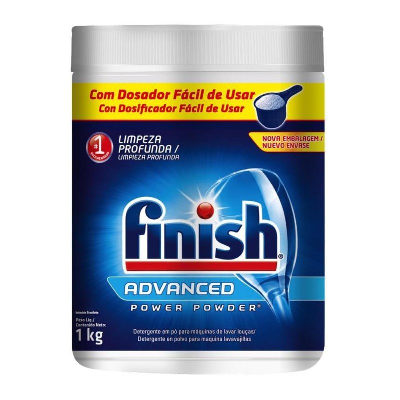 Advanced Detergente Em Pó Para Lava Louças 1Kg, Finish