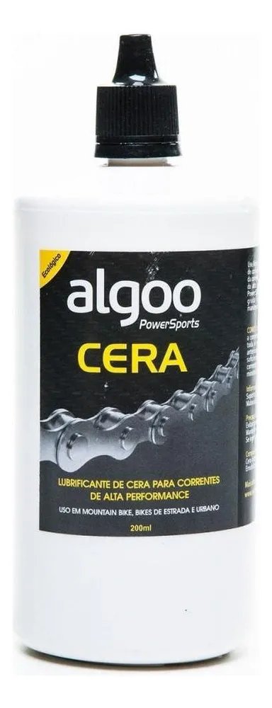 Algoo Lube Cera lubrificante óleo corrente relação bicicleta 200ml