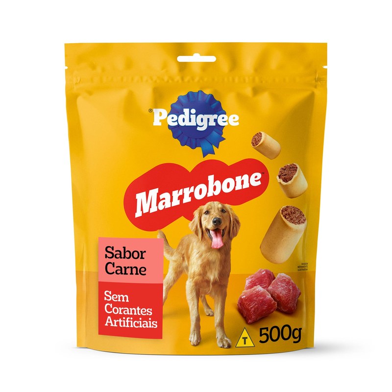 Biscoito Para Cachorros Pedigree Marrobone Carne Adultos 500g