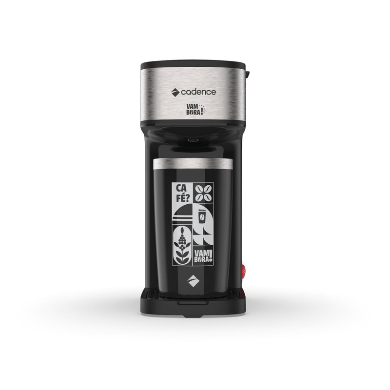 Cadence Cafeteira Elétrica VamBora, 470ML, CAF207, 127V
