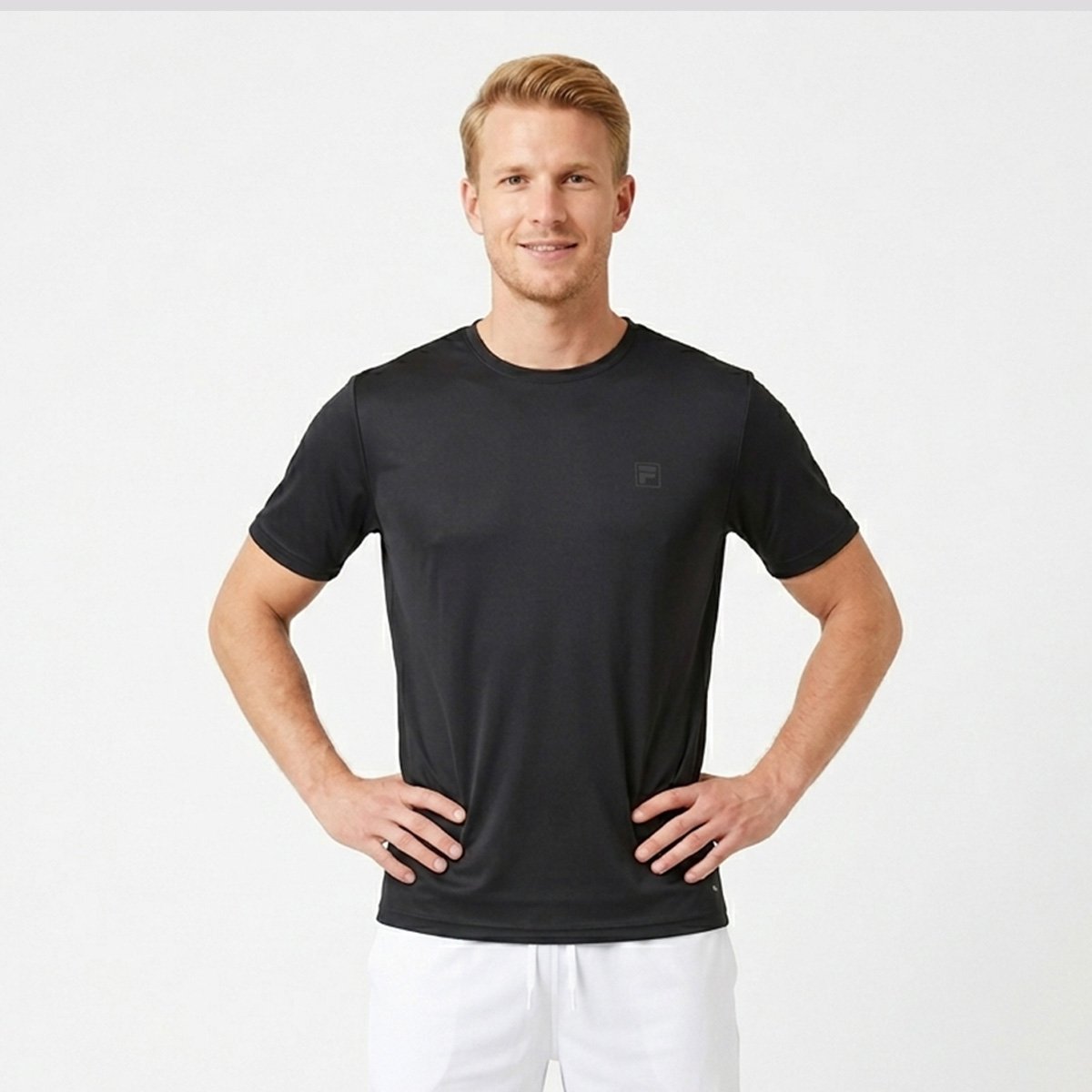 Camiseta Fila Reflective Core Run Preta