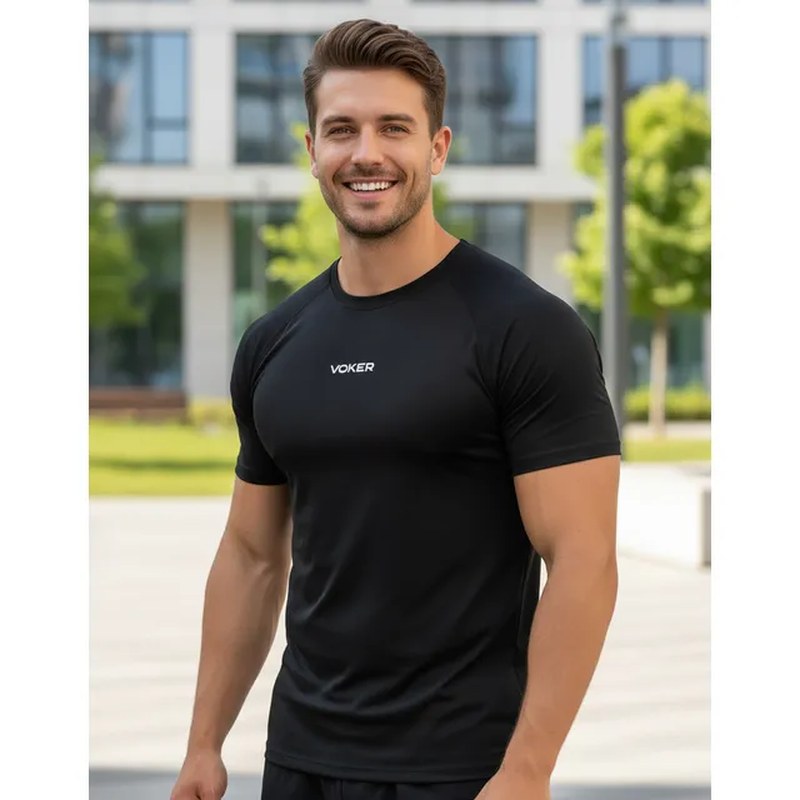 Camisetas Raglan Proteção Uv Térmica Camisas Dry Fit Voker