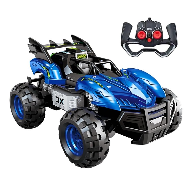 Carrinho de Controle Remoto Infantil Diecast Maxi Toys (Azul)