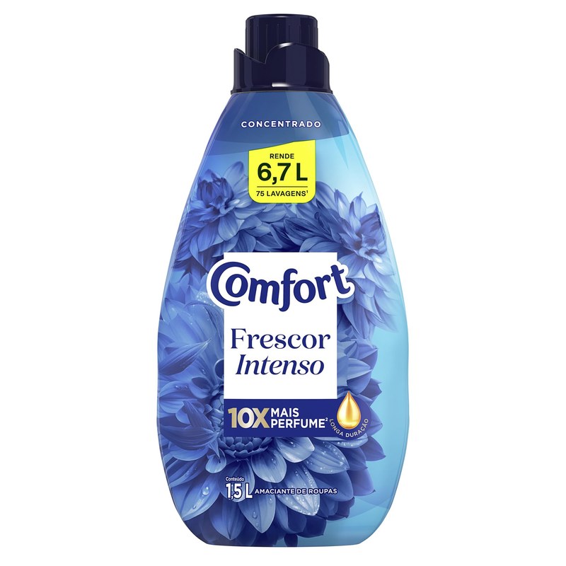 Comfort Amaciante Concentrado Frescor Intenso 1,5 L