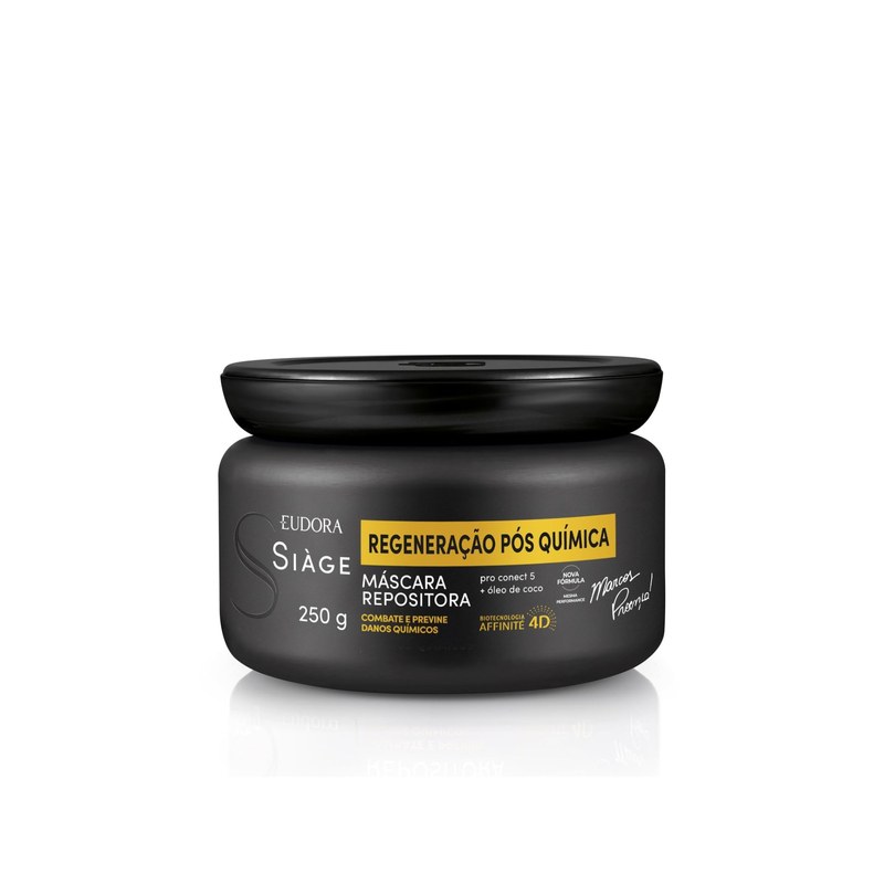 Eudora Máscara Repositora Siàge Expert Regeneração Pós Química 250g